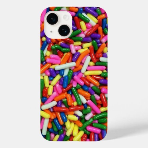 Colorful Candy Sprinkles Case_Mate iPhone 14 Case