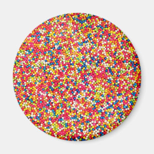 Colorful Candy SprinklesFood Refrigerator Magnets