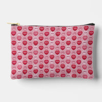 colorful candy Valentine's day heart pattern
