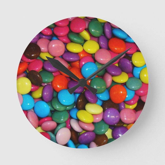 Colorful Candy Wall Clock (Front)