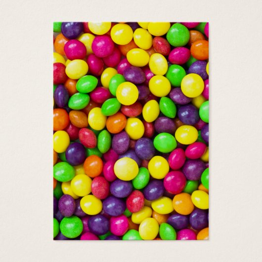 Colorful candy's background (Front)