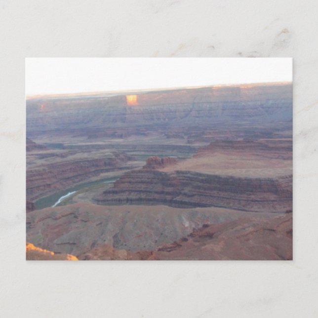 Colorful Canyon Postcard (Front)