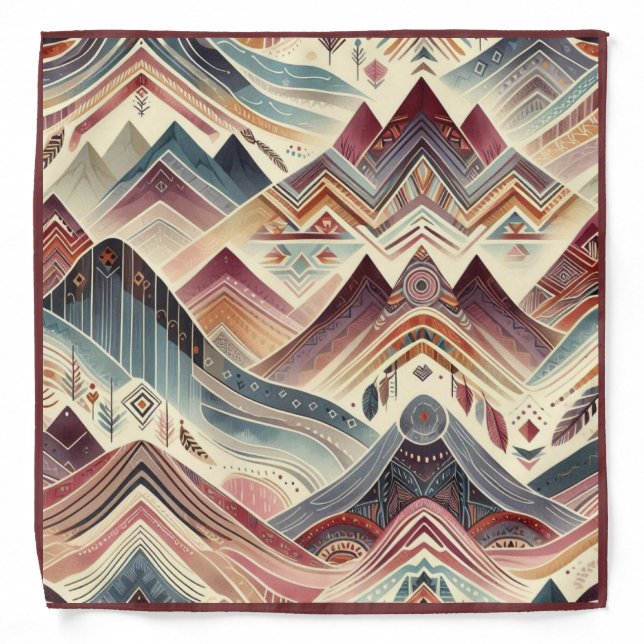 Colorful Canyons Bandana (Front)
