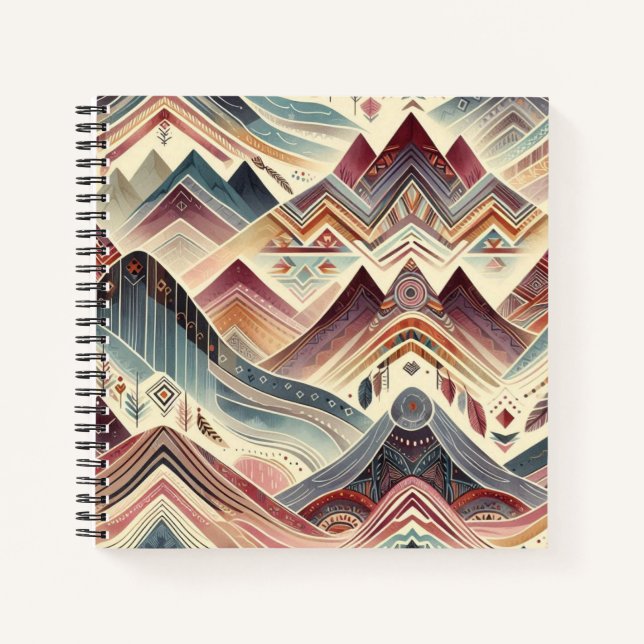 Colorful Canyons Notebook (Front)