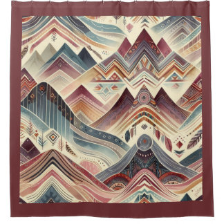 Colorful Canyons Shower Curtain
