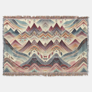 Colorful Canyons Throw Blanket