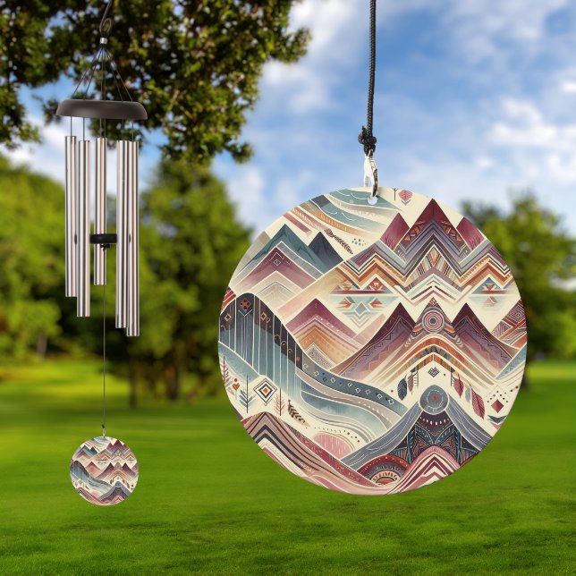 Colorful Canyons Wind Chime (Outdoor)