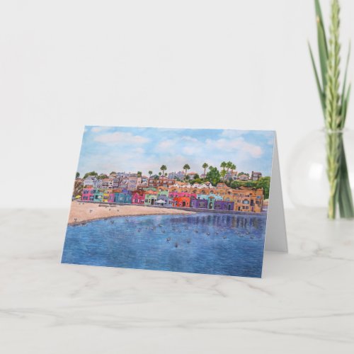Colorful Capitola Card