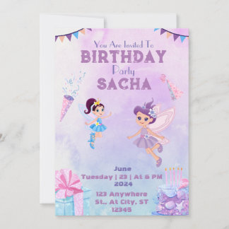 Colorful Carnival: Join Us for a Playful Birthday Invitation