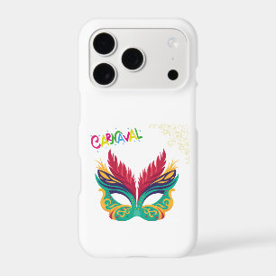 Colorful Carnival Mask – Festive Mardi Gras Design iPhone 17 Pro Case