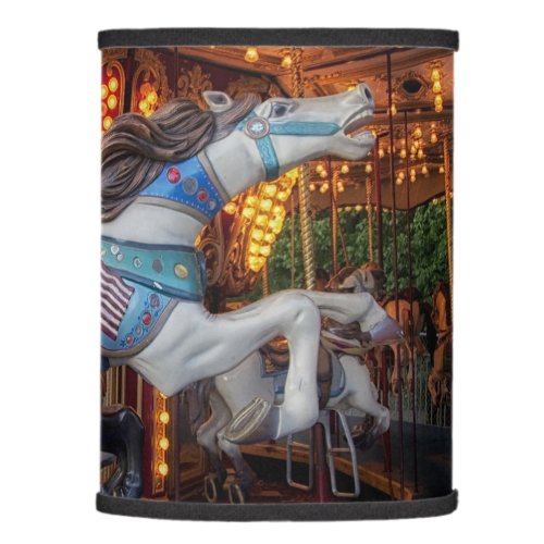 Colorful Carousel Horse and Merry Go Round Lamp Shade