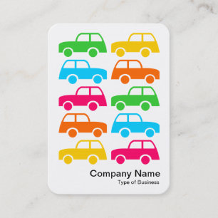 Colorful Cars Business Card