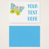 COLORFUL CARTOON BUTTERFLY (Front & Back)