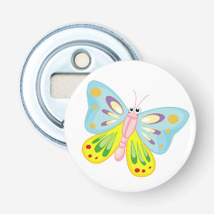 COLORFUL CARTOON BUTTERFLY BOTTLE OPENER
