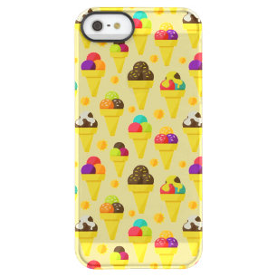 Colorful Cartoon Ice Cream Cones Permafrost iPhone SE/5/5s Case