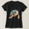 Colorful Cartoon Turtle With Floral Crown 