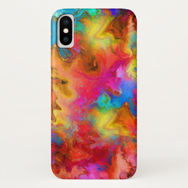colorful Case-Mate iPhone case (Back)