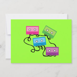 Colorful Cassette Tapes