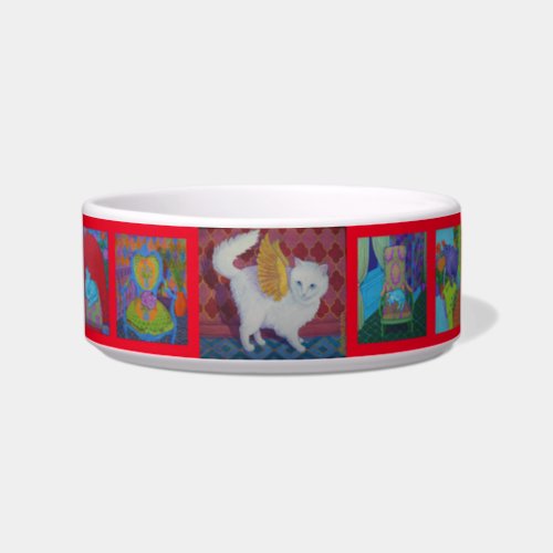 Colorful Cat Bowl 2