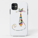 Colorful  Cat Iphone 11 Case at Zazzle