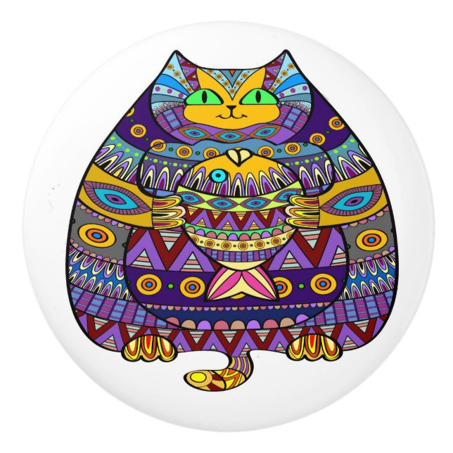 Colorful Cat Knobs revised (Front)