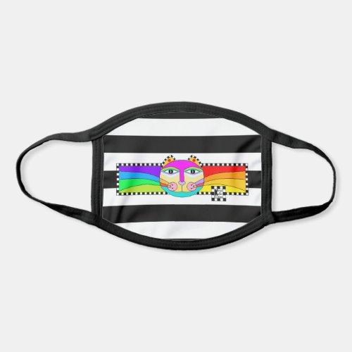 Colorful Cat Whiskers Face Mask