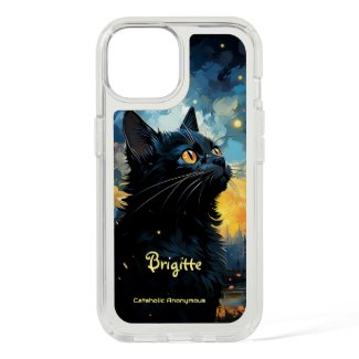Colorful Cataholics Anonymous Speck iPhone 15 Case