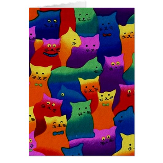 Colorful Cats (Front)
