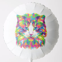 Colorful Cats Art Aesthetic Cat Pictures Cat Art