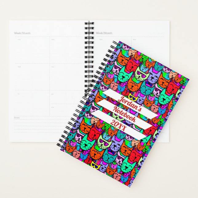 Colorful Cats Budget Planner (Display)