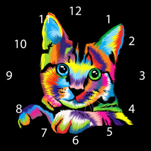 Pop Wall Clocks Zazzle