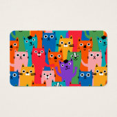 Colorful cats pattern (Front)