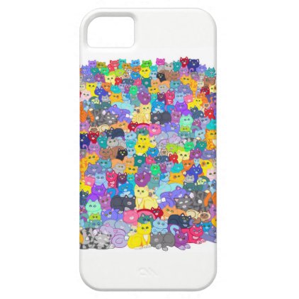 Colorful Cats phone case