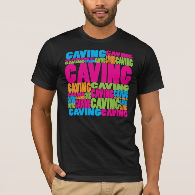 Colorful Caving T-Shirt (Front)