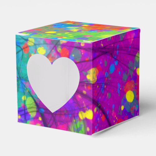 Colorful Celebration Favor Boxes