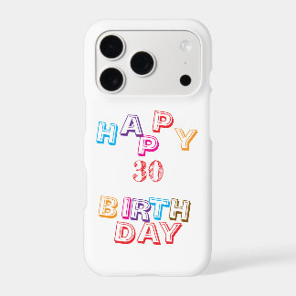 Colorful Celebration Gift for Him, Her, Kids iPhone 17 Pro Case