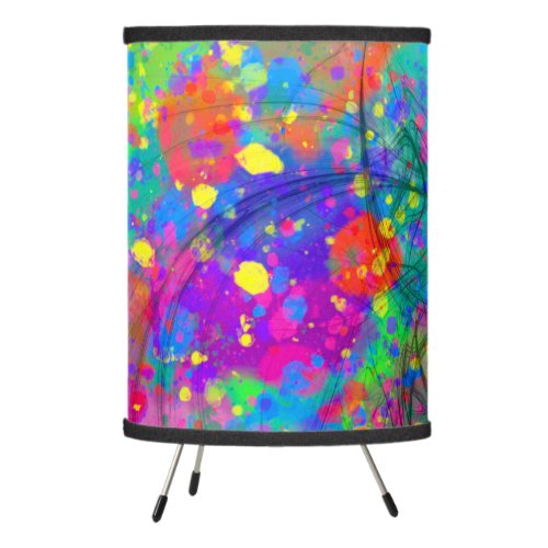 Colorful Celebration Tripod Lamp