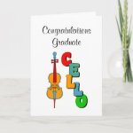 Colorful Cello Graduation