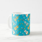 Colorful Cello Notes Mug