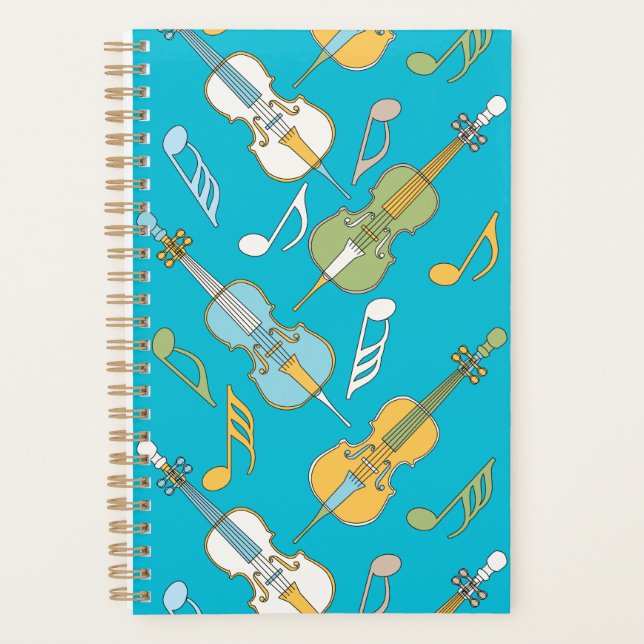 Colorful Cello Notes Planner (Front)