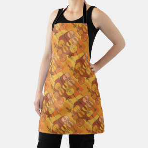 Colorful Cello Pattern  Apron