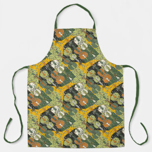Colorful Cello Pattern  Apron