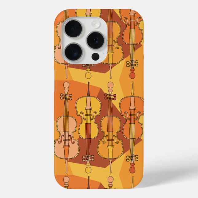 Colorful Cello Pattern  Case-Mate iPhone Case (Back)