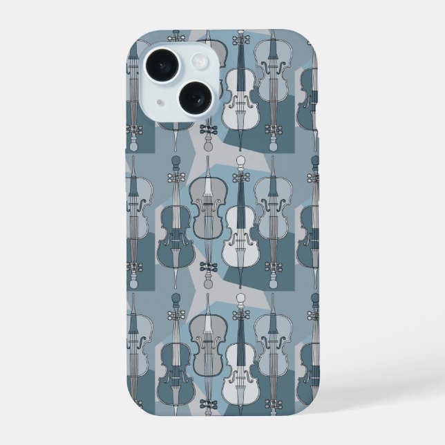 Colorful Cello Pattern  Case-Mate iPhone Case (Back)