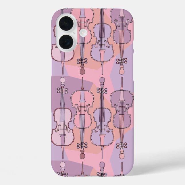 Colorful Cello Pattern  Case-Mate iPhone Case (Back)