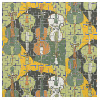 Colorful Cello Pattern Fabric