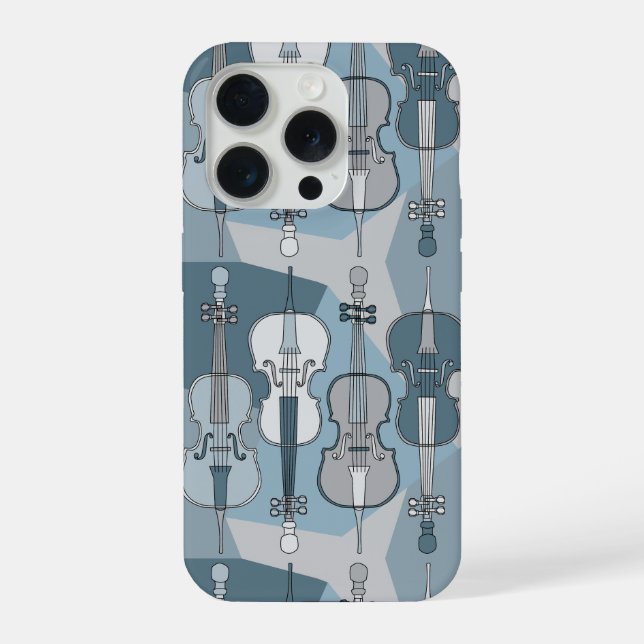 Colorful Cello Pattern  Iphone Case (Back)