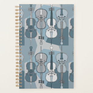 Colorful Cello Pattern Planner