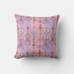 Colorful Cello Pattern Throw Pillow