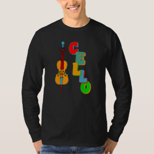 Colorful Cello T-Shirt